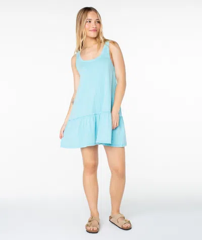 Roxy Still Salty Mini Dress In Blue