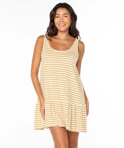Roxy Still Salty Mini Dress In Multi