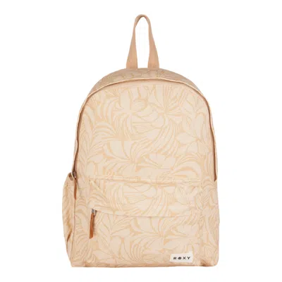 Roxy Sugar Baby Canvas Backpack In Surfside Peeble