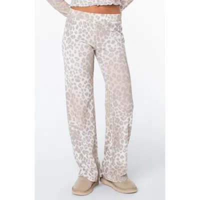 Roxy Summer Fling Waffle Knit Pants In Multi