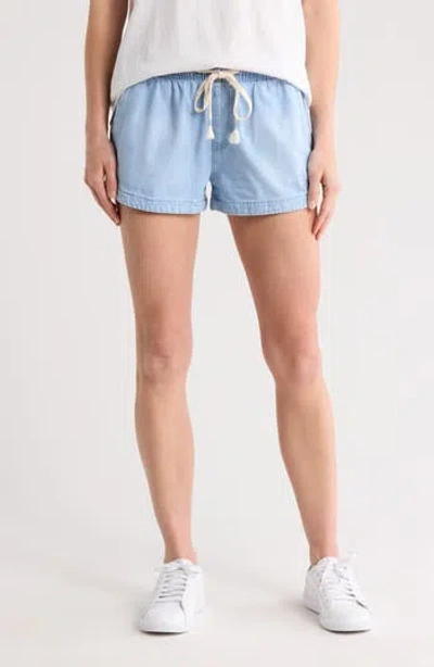 Roxy Summit Dolphin Shorts In Blue