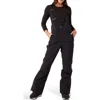 Roxy Summit Waterproof Snow Bib Overalls In Black