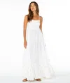 Roxy Sunburst Maxi Dress In White