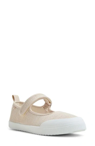 Roxy Sunfari Mary Jane Sneaker In Cream