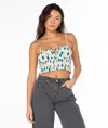 Roxy Sunset Mist Ii Top In Blue