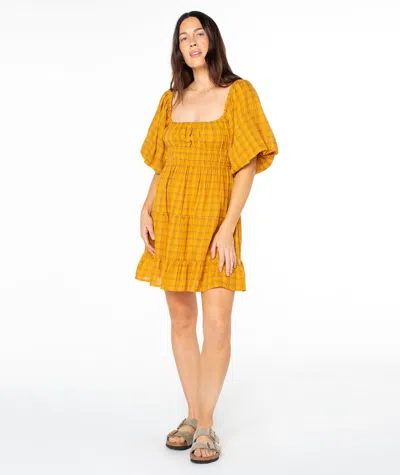 Roxy Sunset Oasis Dress In Orange