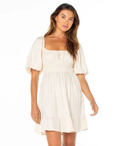 Roxy Sunset Oasis Dress In White