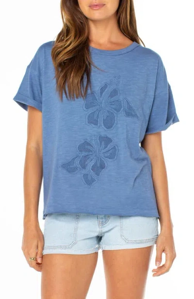 Roxy Sunset Sessions Graphic T-shirt In Blue