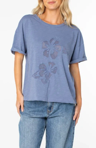 Roxy Sunset Sessions Graphic T-shirt In Blue