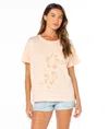 Roxy Sunset Sessions Graphic T-shirt In Neutral