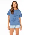 Roxy Sunset Sessions Graphic T-shirt In Blue