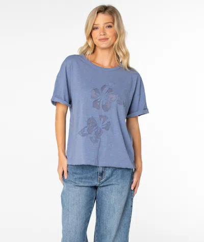 Roxy Sunset Sessions Graphic T-shirt In Blue