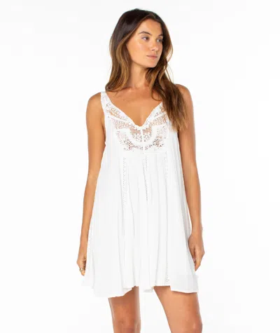 Roxy Sunswept Mini Dress In Neutral