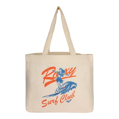 Roxy Surf Club Tote Bag In Natural