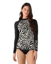 Roxy Surfer's Paradise Rashguard In Black