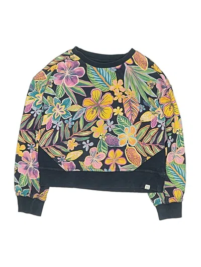 Pre-owned Roxy Kids' Sweatshirt In Black