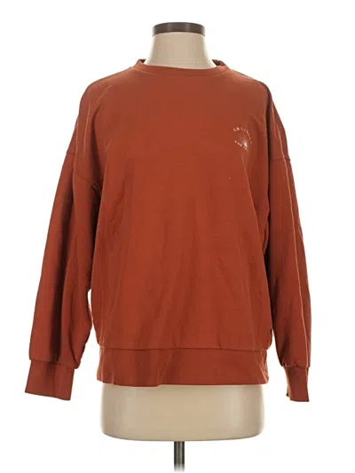 Pre-owned Roxy Sweatshirt In Brown
