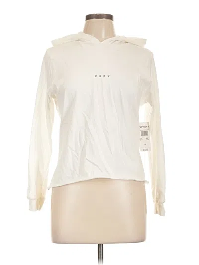 Pre-owned Roxy Sweatshirt In Ivory