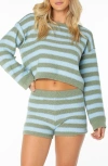 Roxy Swell Season Stripe Sweater In Multi