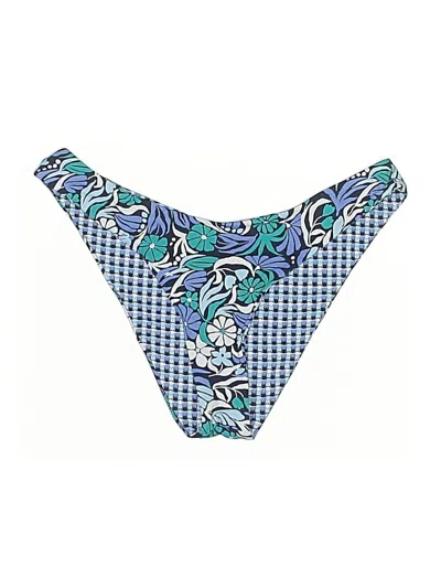 Pre-owned Roxy Swimsuit Bottoms In Blue