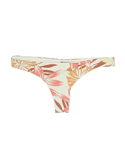 Pre-owned Roxy Swimsuit Bottoms In Ivory