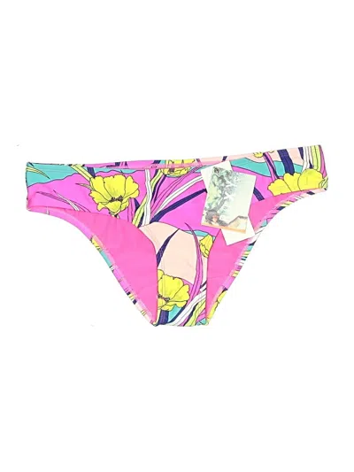 Pre-owned Roxy Swimsuit Bottoms In Pink