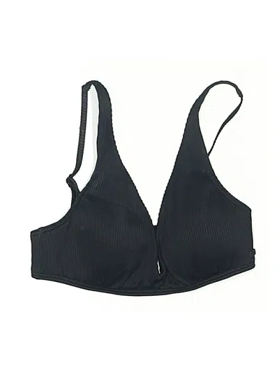 Pre-owned Roxy Swimsuit Top Black Swimwear