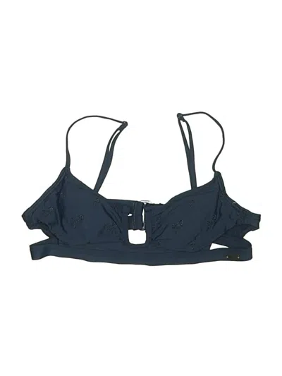 Pre-owned Roxy Swimsuit Top Blue Swimwear