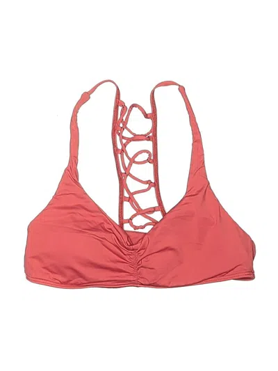 Pre-owned Roxy Swimsuit Top Orange Swimwear
