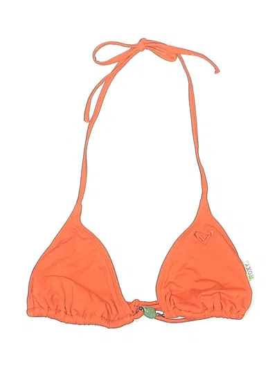 Pre-owned Roxy Swimsuit Top Orange Swimwear