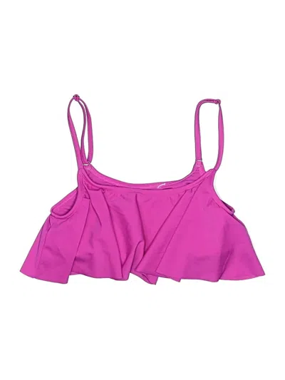 Pre-owned Roxy Swimsuit Top Pink Swimwear