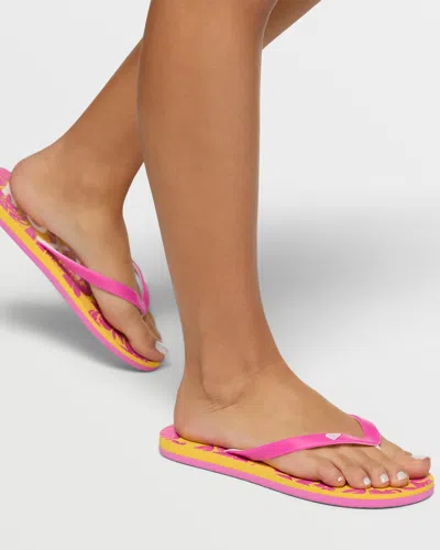 Roxy Tahiti Vii Sandal In Pink