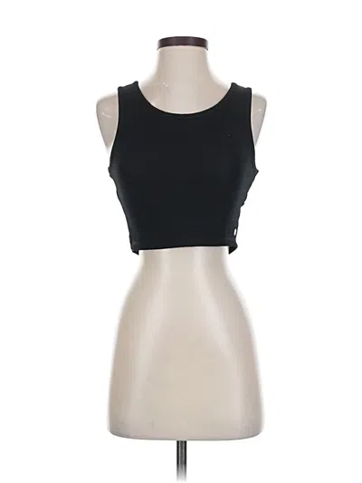 Pre-owned Roxy Tank Top Black Strapless Neckline Tops