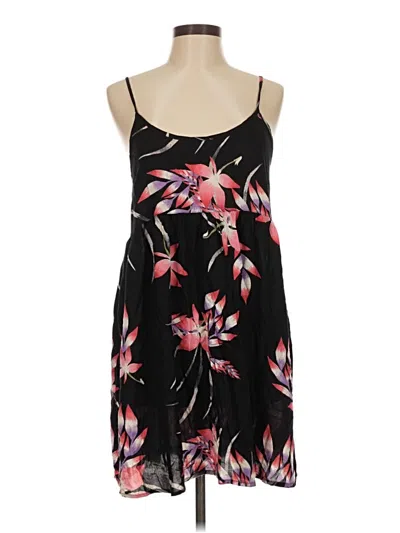 Pre-owned Roxy Tank Top Black Strapless Neckline Tops