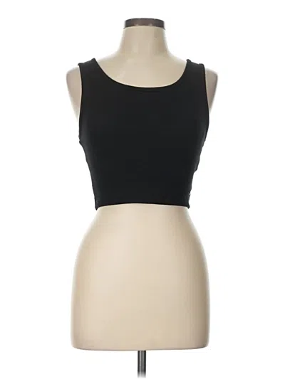 Pre-owned Roxy Tank Top Black Strapless Neckline Tops