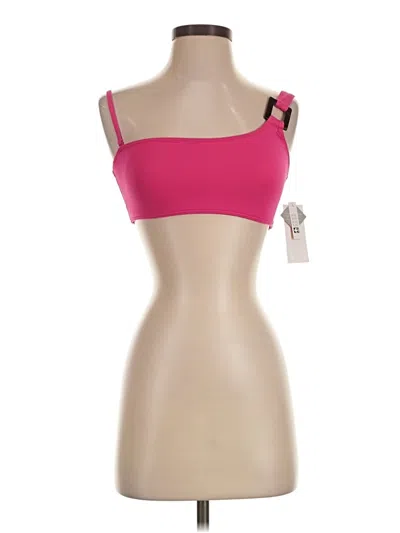 Roxy Tank Top Pink Strapless Neckline Tops