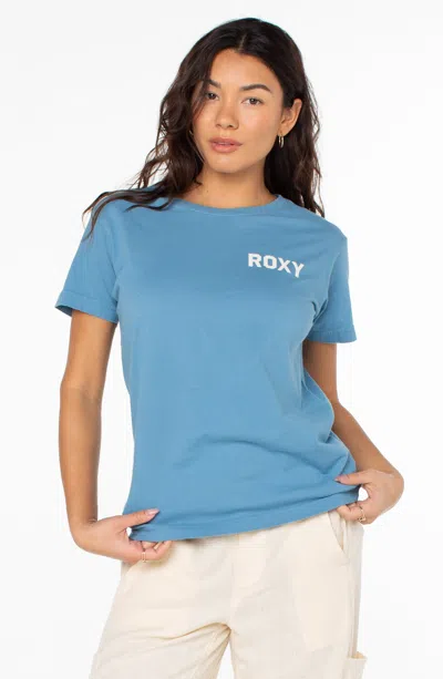 Roxy Team  Boyfriend Tee In Blue