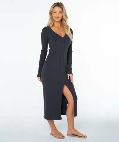 Roxy Terrace Dress In Black