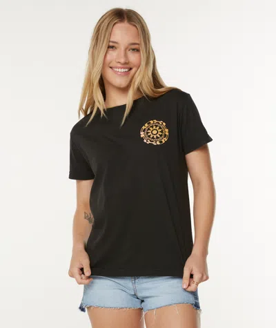 Roxy They See Me Tee In Black