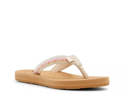 Roxy Tidepool Flip Flop In Multi