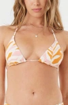 Roxy Tiki Triangle Bikini Top