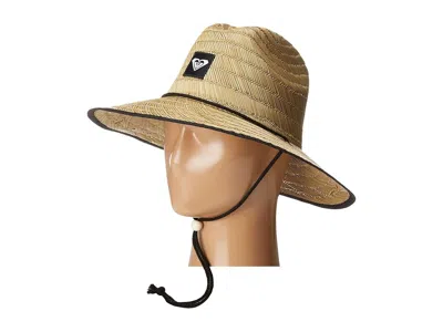 Roxy Tomboy Straw Sun Hat Traditional Hats True Black: Md/lg