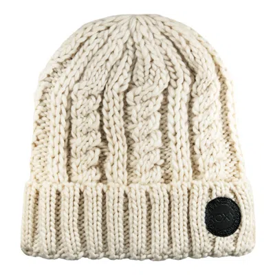Roxy Tram Beanie In Buttercream