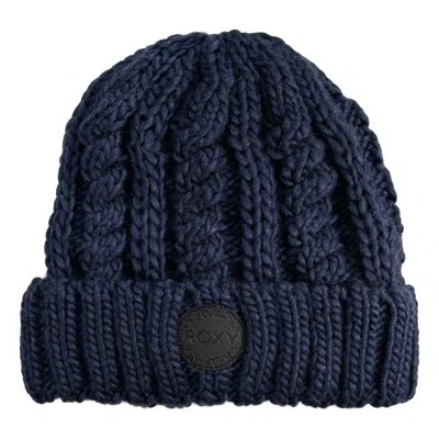 Roxy Tram Beanie In Ensign Blue