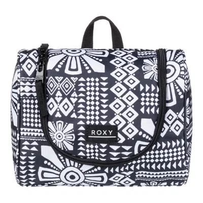 Roxy Travel Dance Toilerty Bag In Phantom Mo Rockin Vibe