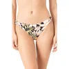 Roxy Tropical Hipster Lace Side Full Bikini Bottom In Multi