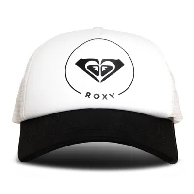 Roxy Truckin Trucker In White