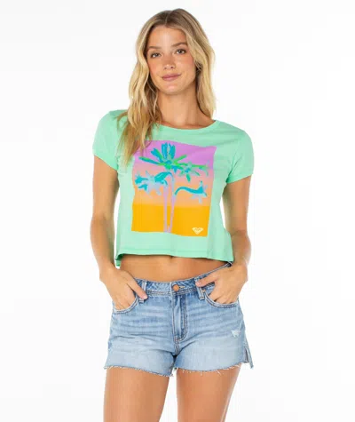 Roxy Tuberose Tee In Green