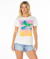 Roxy Tuberose Tee In White