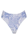 Roxy 'v' Cheeky Bikini Bottoms In Infinity Blue